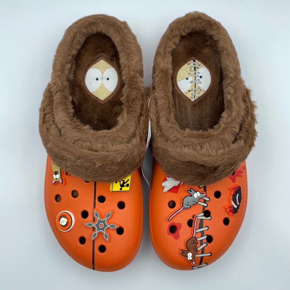 Crocs x South Park Kenny Classic Lined Clogs Adult Shoe Men's Size 10 211499-90H